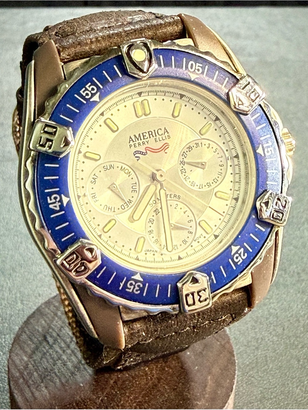 vtg Perry Ellis Multi Watch